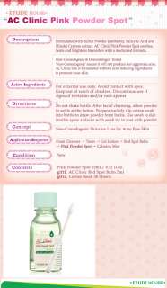 ETUDE HOUSE] AC Clinic Pink Powder Spot  
