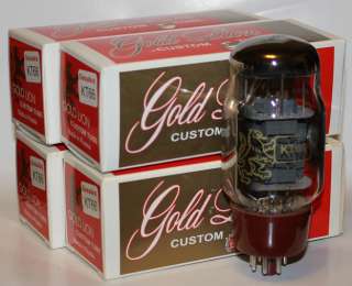 Matched Quads Genalex Gold Lion KT66 tubes,Reissue, NEW  