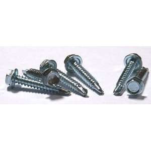 6 X 7/16 Self Drilling Screws / Unslotted / Hex Washer 