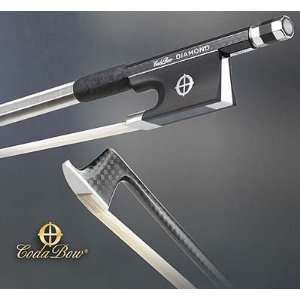    CodaBow Diamond SX Carbon Fiber 4/4 Violin Bow Musical Instruments