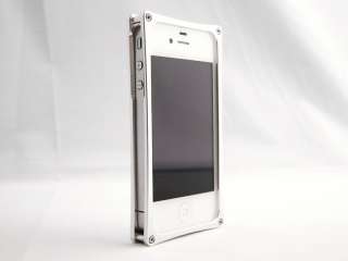 Aluminum Metal Bumper Case (Silver Color) for iPhone 4, 4S Expedited 
