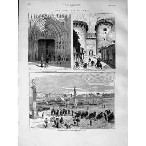  1873 War Spain General Pavia Cadiz Cuarte Valencia Gate 