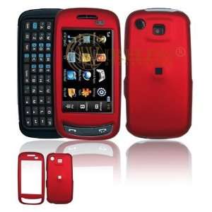  Samsung Impression A877 Cell Phone Red Rubber Feel 