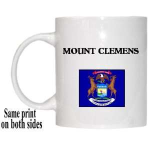  US State Flag   MOUNT CLEMENS, Michigan (MI) Mug 