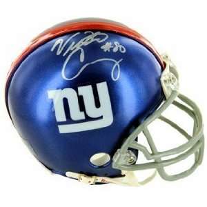  Victor Cruz Autographed/Hand Signed New York Giants Mini 