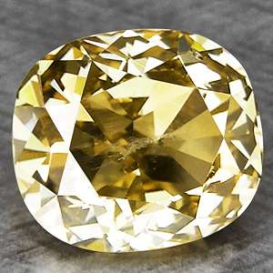 FIERY 1.20 Cts WOW SPARKLING FANCY YELLOW NATURAL DIAMOND  
