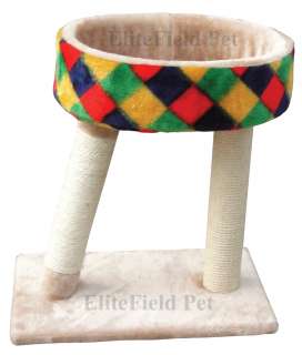 EliteField Cat Tree Furniture Condo House Scratcher Bed Toy Post EFCT 