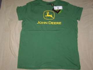 NWT JOHN DEERE Womens Plus Size T Tee Shirt Green 2X  