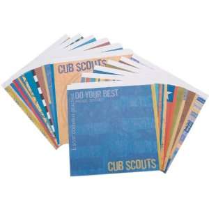  Boy Scouts Of America Two Sided Paper Pad 12X12 