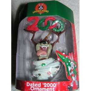   Tasmanian Devil Christmas Ornament   Dated 2000 
