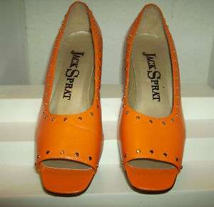 Jack Spratt Orange Shoe and Handbag Set  