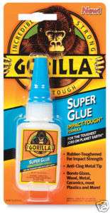 Gorilla Incredibly Strong .53oz ImpactTough SUPER GLUE  