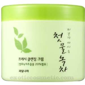   Green Tea Natural Facial Cleansing Cream (Fermented Green Tea) Beauty