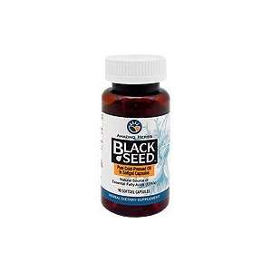  Black Seed   Pure Cold Pressed Oil, 90 softgels Health 