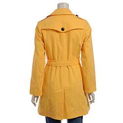 Via Spiga Womens Classic Double breasted Trench Coat  