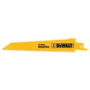DeWalt DW4868B  14TPI Bi Metal Demolition Reciprocating Sawblade (1 