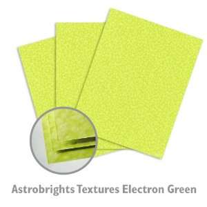  Astrobrights Textures Electron Green Paper   100/Package 
