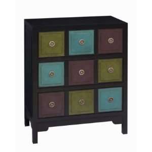  Distinctive Accents Collection Vintage Style Chest with 3 