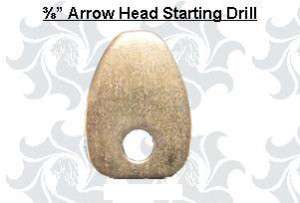 ARROW HEAD STARTING DRILL FOR PLUMBING DRAIN CLEAN  