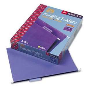  Smead® Colored Hanging File Folders FOLDER,HANG,LTR,25/BX 