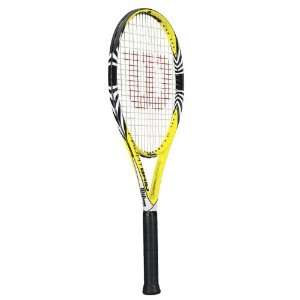 Wilson Pro Hybrid Tennis Racquet   Yellow/Black/White  