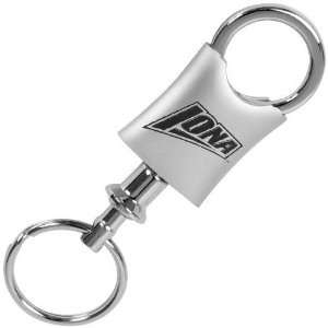  Iona College Gaels Brushed Metal Valet Keychain Sports 