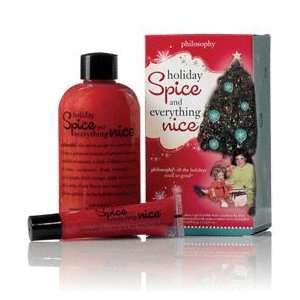 philosophy  holiday spice and everything nice  holiday spice scented 