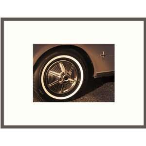  Ford Different Perspectives Framed Print   Hubcap