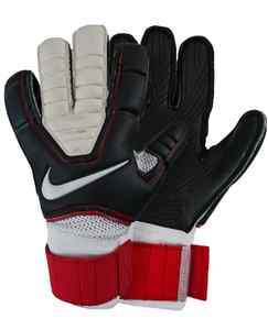 Nike GK Premier SGT Goalkeeper Gloves (Black/White/Red) sz 6, 10 