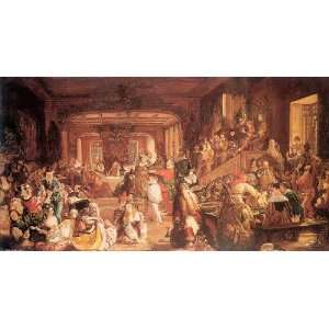  FRAMED oil paintings   Daniel Maclise   24 x 12 inches 
