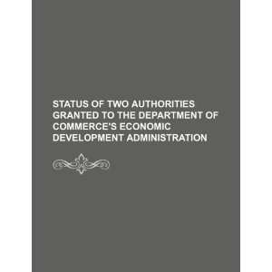   Commerces Economic Development Administration (9781234339197) U.S