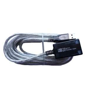  USB Repeater Cable, 16 feet active USB A extension cable   Active 