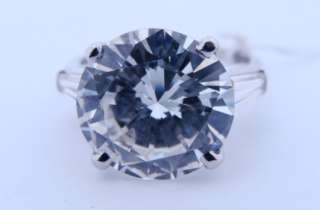   Certified Round 4.83 carat J si 1 Ladies Platinum Diamond Ring  