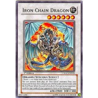   5Ds Crossroads of Chaos Single Card Iron Chain Dragon CSOC EN040 Rare