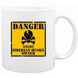  New  Danger  Angry Siberian Husky Owner  Mug Dog