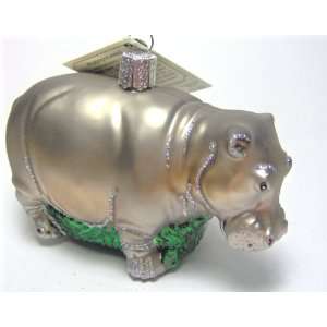  Old World Christmas Hippopotamus Ornament