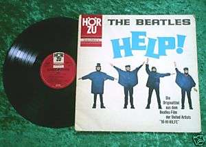 The Beatles LP HELP (HörZu SHZE 162) 1965 misprint  