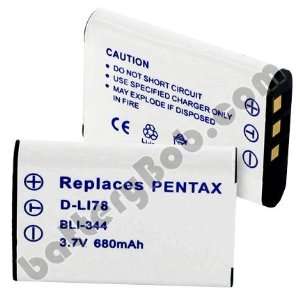   Pentax D Li78 / RICOH DB 80   3.7 V 680 mAh   BLI 344