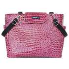 Reese Li Raspberry Croco Lexington Tote by Reese Li