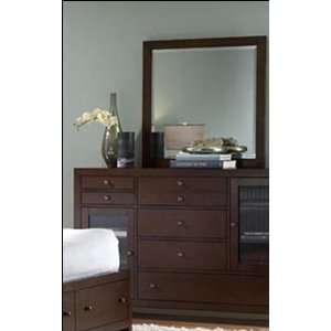  Dresser and Mirror of Vernnada Collection by Homelegance 