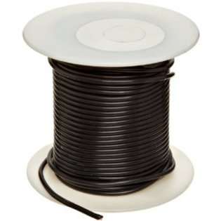 Small Parts GPT Automotive Copper Wire, Black, 18 AWG, 0.0403 Diameter 