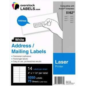  Address / Mailing Labels for Laser and Inkjet Printers Same as Avery 