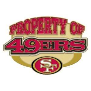    SAN FRANCISCO 49ERS OFFICIAL LOGO LAPEL PIN