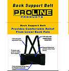 proline pp SUPPORT BELT BACK WAIST BRACE LIFT HEAVY WEIGHT Size 5XL(65 