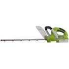   Electric Dual Action Hedge Trimmer With One Battery And Charger