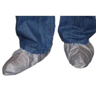 West Chester Gray Protective Shoe Cover  One Size (lot of 25) at  