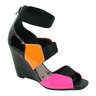 Womens Que Tee   Black/Multi Patent/Leather  Luichiny Shoes Womens 