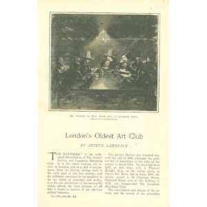    1903 London Langham Sketching Club Artists 