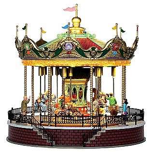Sunshine Carousel, With 4.5V Adapter  Lemax Village Collection 