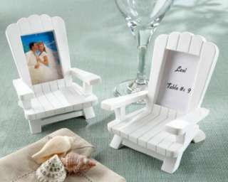 100 Wedding Favors Beach Chair Photo Frames Placecard  